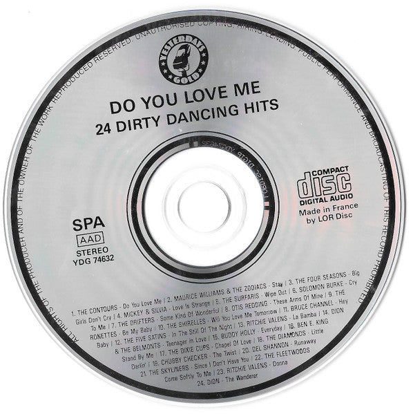 CD Various – Do You Love Me 24 Dirty Dancing Hits - USADO